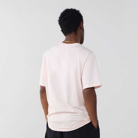 CONVERSE TEE SHIRT STAR CHEVRON EMBROIDERED ROZE/WIT HEREN