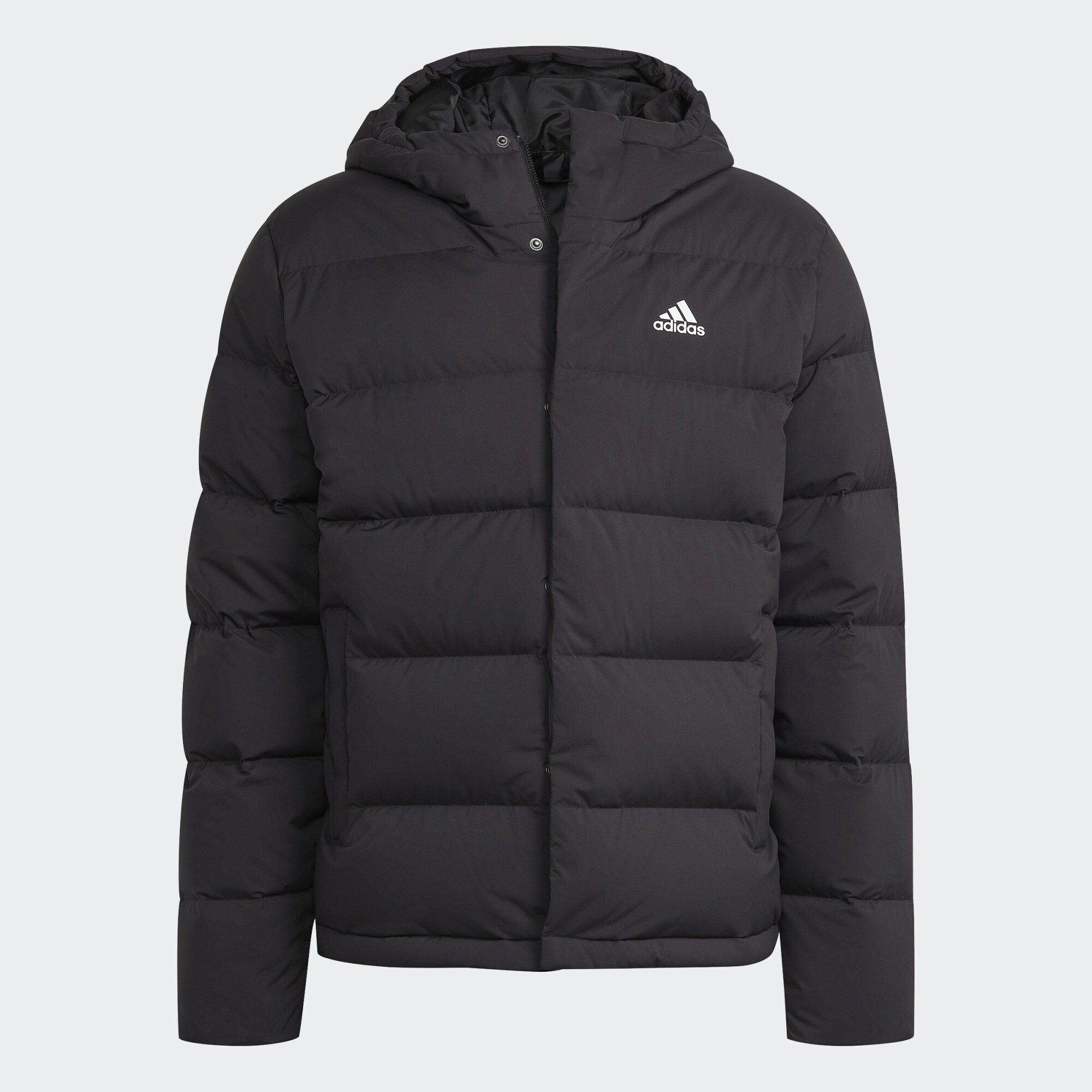 Adidas performance helionic hotsell hooded down jacket