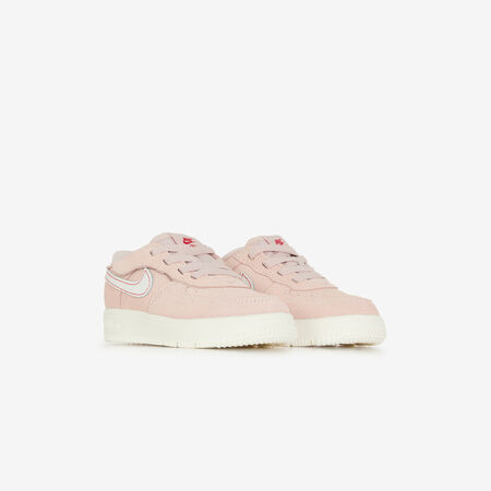 NIKE air force 1 AIR FORCE 1 LOW SUEDE ROZE/WIT BABY