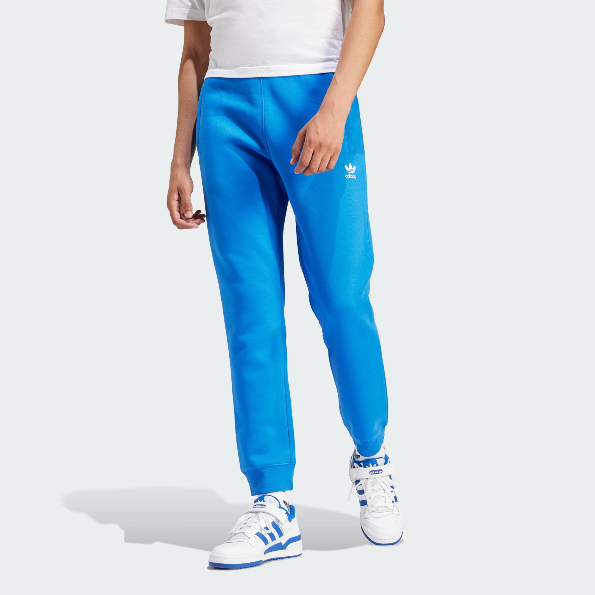 Adidas trefoil pants mens top