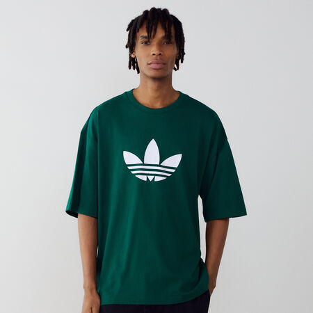 ADIDAS ORIGINALS TEE SHIRT TREFOIL GROEN/WIT HEREN