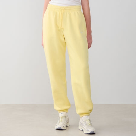 NIKE PANT JOGGER PHOENIX OS GEEL/WIT DAMES