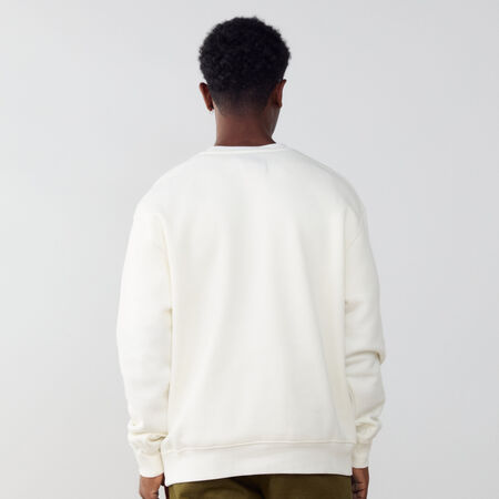 JORDAN SWEAT CREW BROOKLYN ECRU/ZWART HEREN