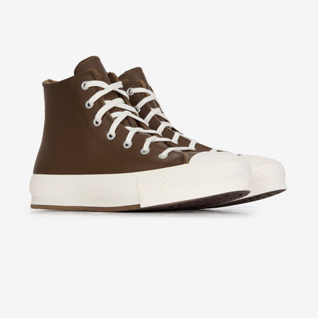 CONVERSE CHUCK TAYLOR ALL STAR LIFT HI COZY BRUIN/WIT JUNIOR