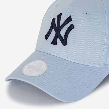 NEW ERA 9FORTY WOMEN NY METALLIC LOGO BLAUW/MARINEBLAUW DAMES