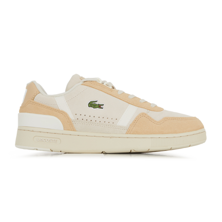LACOSTE t-clip T-CLIP SUEDE BEIGE DAMES