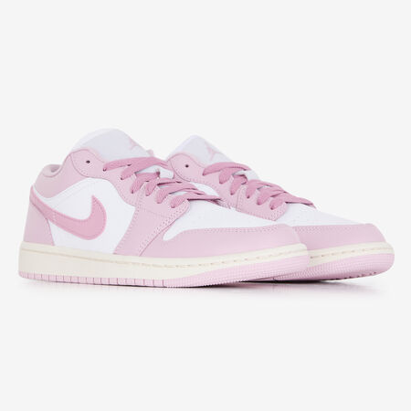 JORDAN air jordan 1 AIR JORDAN 1 LOW WIT/ROZE DAMES