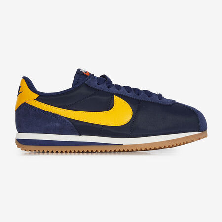 NIKE cortez CORTEZ NYLON MARINEBLAUW/GEEL DAMES