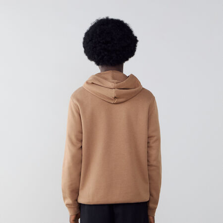 CONVERSE HOODIE EMBROIDERED STAR BRUIN/WIT HEREN