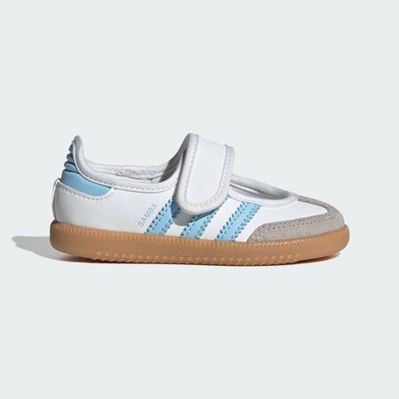 ADIDAS ORIGINALS samba SAMBA JANE WIT/BLAUW BABY