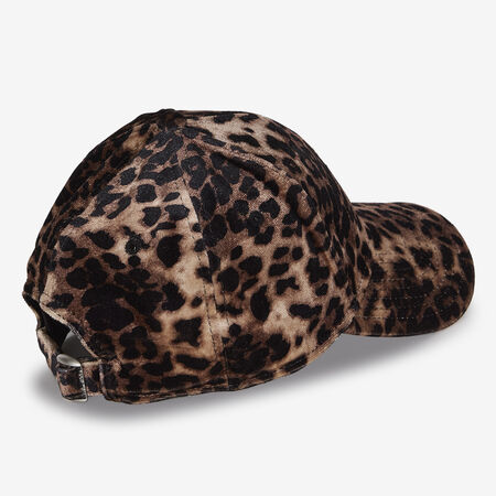 NEW ERA 9FORTY WOMEN NY LEO VELOUR BRUIN/BEIGE DAMES