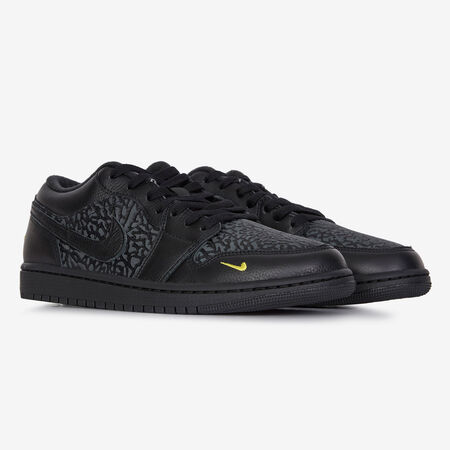 JORDAN AIR JORDAN 1 LOW SE ZWART/GEEL HEREN