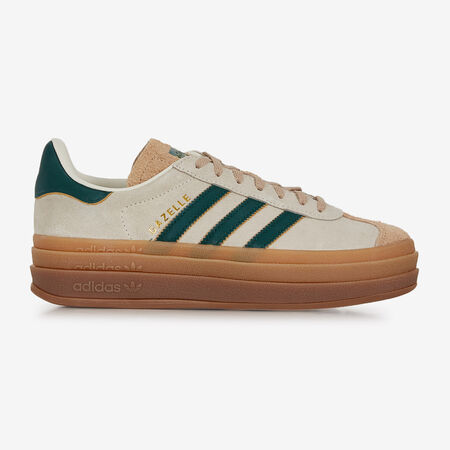 ADIDAS ORIGINALS gazelle GAZELLE BOLD BEIGE/GROEN DAMES