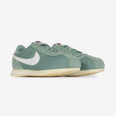 NIKE CORTEZ NYLON GROEN/WIT JUNIOR