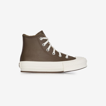 CHUCK TAYLOR ALL STAR LIFT HI COZY : BRUIN/WIT