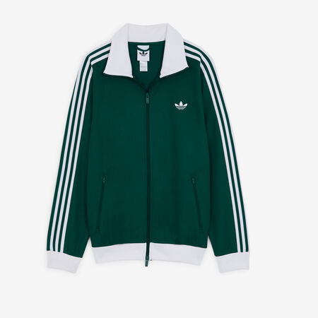 ADIDAS ORIGINALS JACKET FZ ADICOLOR CLASSICS GROEN/WIT HEREN