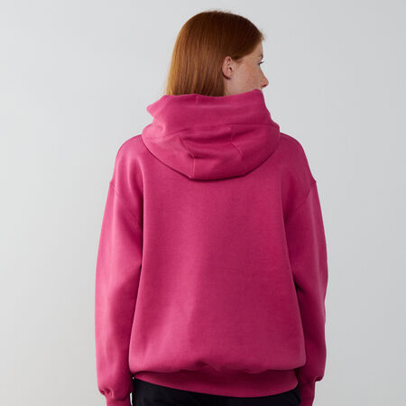 NIKE HOODIE PHOENIX LONG OVERSIZED ROZE/BEIGE DAMES