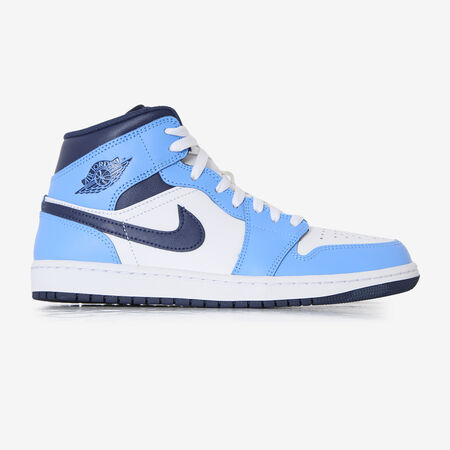 JORDAN air jordan 1 AIR JORDAN 1 MID WIT/BLAUW HEREN