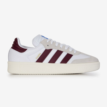 SAMBA XLG : WIT/BORDEAUXROOD
