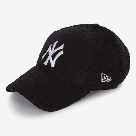 NEW ERA 9FORTY NY SHERPA ZWART/WIT HEREN