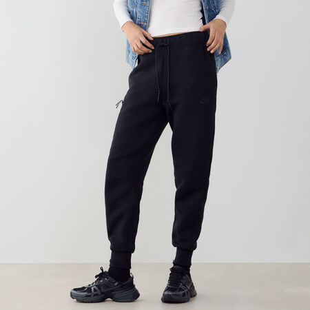 NIKE PANT JOGGER TECH FLEECE ZWART DAMES