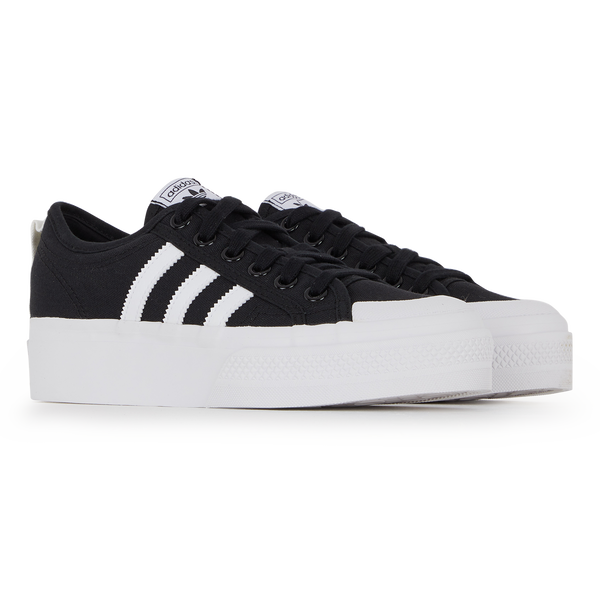 Adidas top platform nere