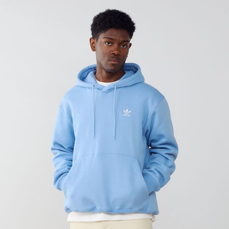 ADIDAS ORIGINALS HOODIE ESSENTIAL TREFOIL LOOSE BLAUW/WIT HEREN