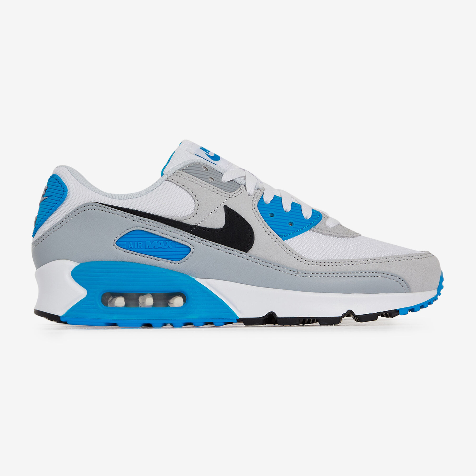 NIKE AIR MAX 90 WIT BLAUW SNEAKERS HEREN Courir