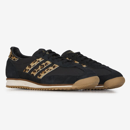 ADIDAS ORIGINALS sl 72 SL72 LEOPARD NOIR BRUIN DAMES