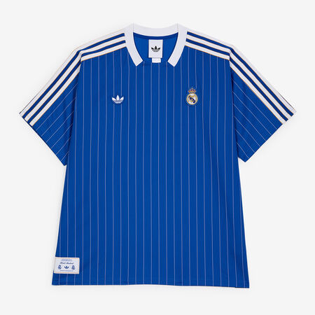 ADIDAS ORIGINALS MAILLOT REAL ICON BLAUW/WIT HEREN