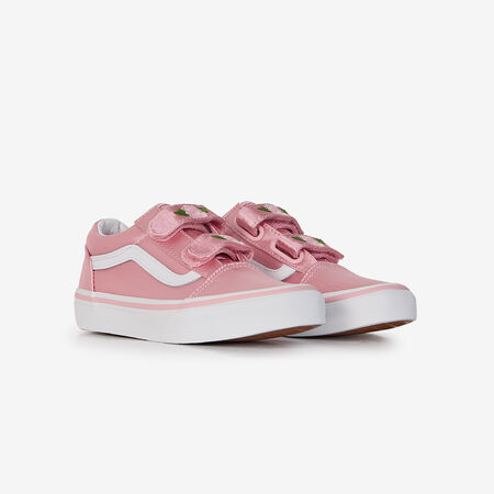 VANS old skool OLD SKOOL V SATIN ROZE/WIT KIND