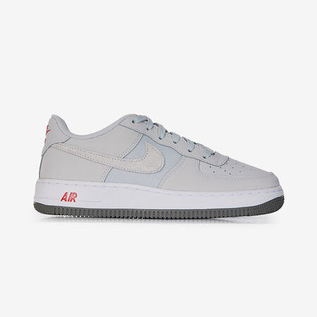 NIKE air force 1 AIR FORCE 1 LOW GRIJS/ROOD JUNIOR