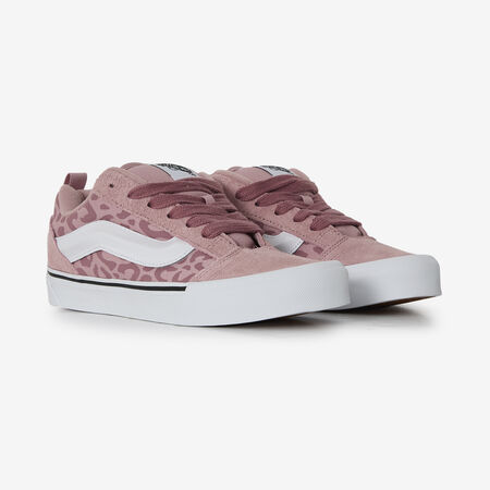 VANS knu skool KNU SKOOL LEOPARD ROZE/WIT JUNIOR