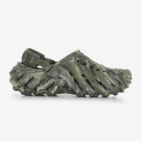 CROCS ECHO CLOG MARBLED GROEN HEREN