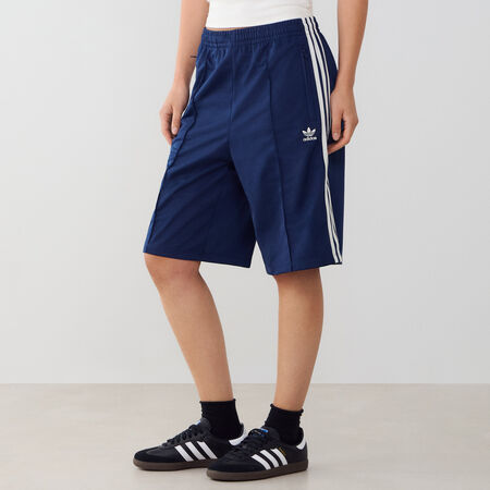 ADIDAS ORIGINALS SHORT 3 STRIPES LONG ADICOLOR MARINEBLAUW/WIT DAMES