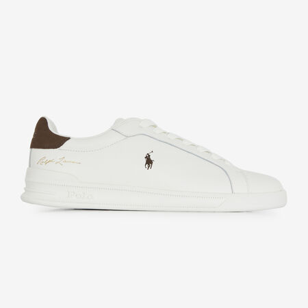 POLO RALPH LAUREN HERITAGE COURT SIGNATURE WIT/BRUIN HEREN