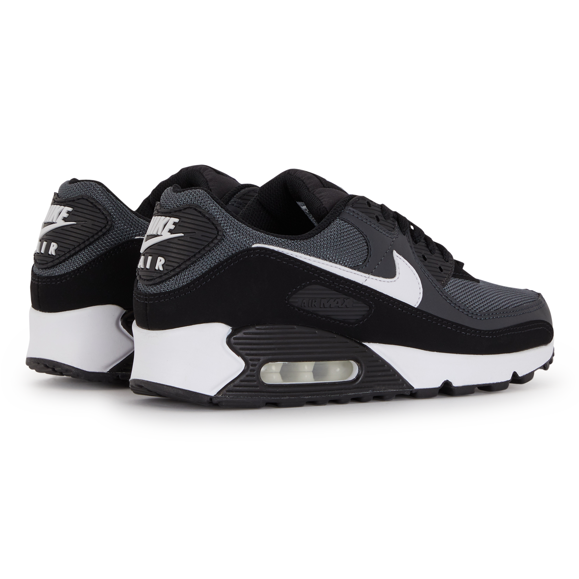 black and white 90 air max