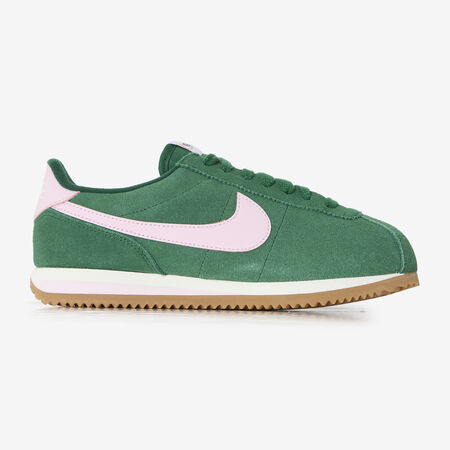 NIKE cortez CORTEZ SUEDE GROEN/ROZE DAMES
