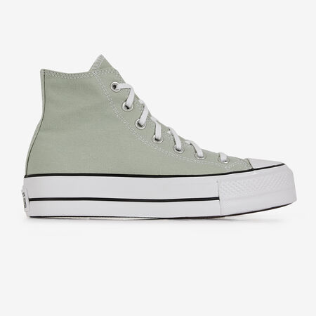 CONVERSE chuck taylor all star CHUCK TAYLOR ALL STAR LIFT HI GROEN DAMES