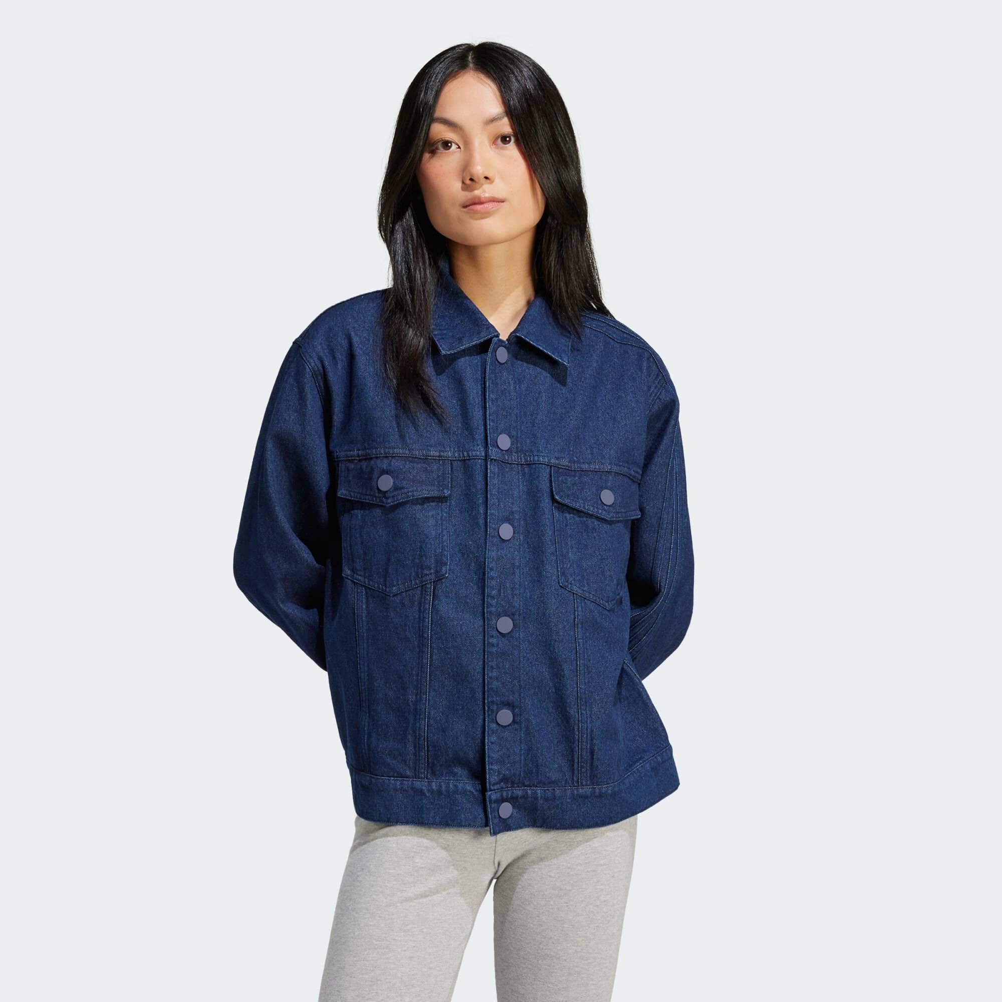 Adidas originals denim jacket online