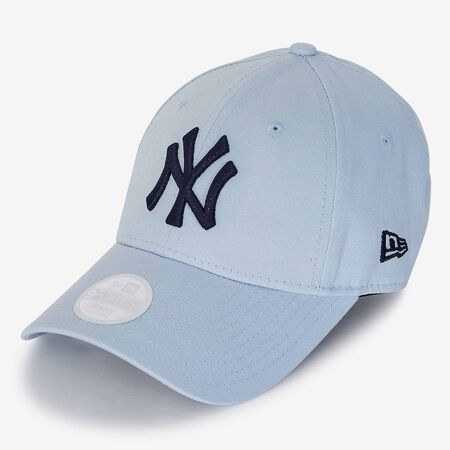 NEW ERA 9FORTY WOMEN NY METALLIC LOGO BLAUW/MARINEBLAUW DAMES