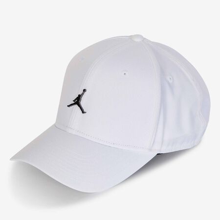 JORDAN CASQUETTE RISE METAL JUMPMAN WIT HEREN
