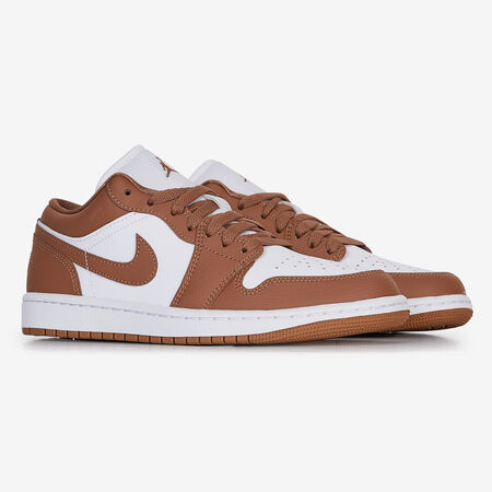 JORDAN air jordan 1 AIR JORDAN 1 LOW WIT/BRUIN DAMES