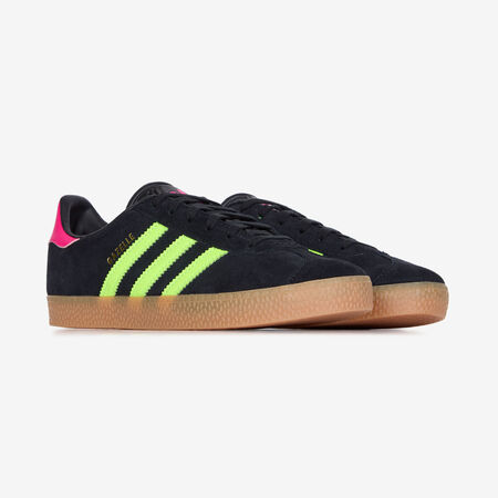 ADIDAS ORIGINALS gazelle GAZELLE ZWART/GEEL JUNIOR