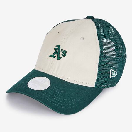NEW ERA 9WENTY TRUCKER WOMEN OA CB BEIGE/GROEN DAMES