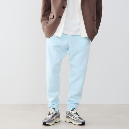 NIKE PANT JOGGER CLUB BLAUW/WIT HEREN