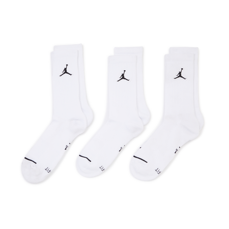 JORDAN CHAUSSETTES X3 CREW JUMPMAN WIT/ZWART HEREN