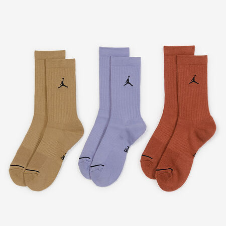 JORDAN CHAUSSETTES X3 CREW JUMPMAN MEERKLEURIG HEREN
