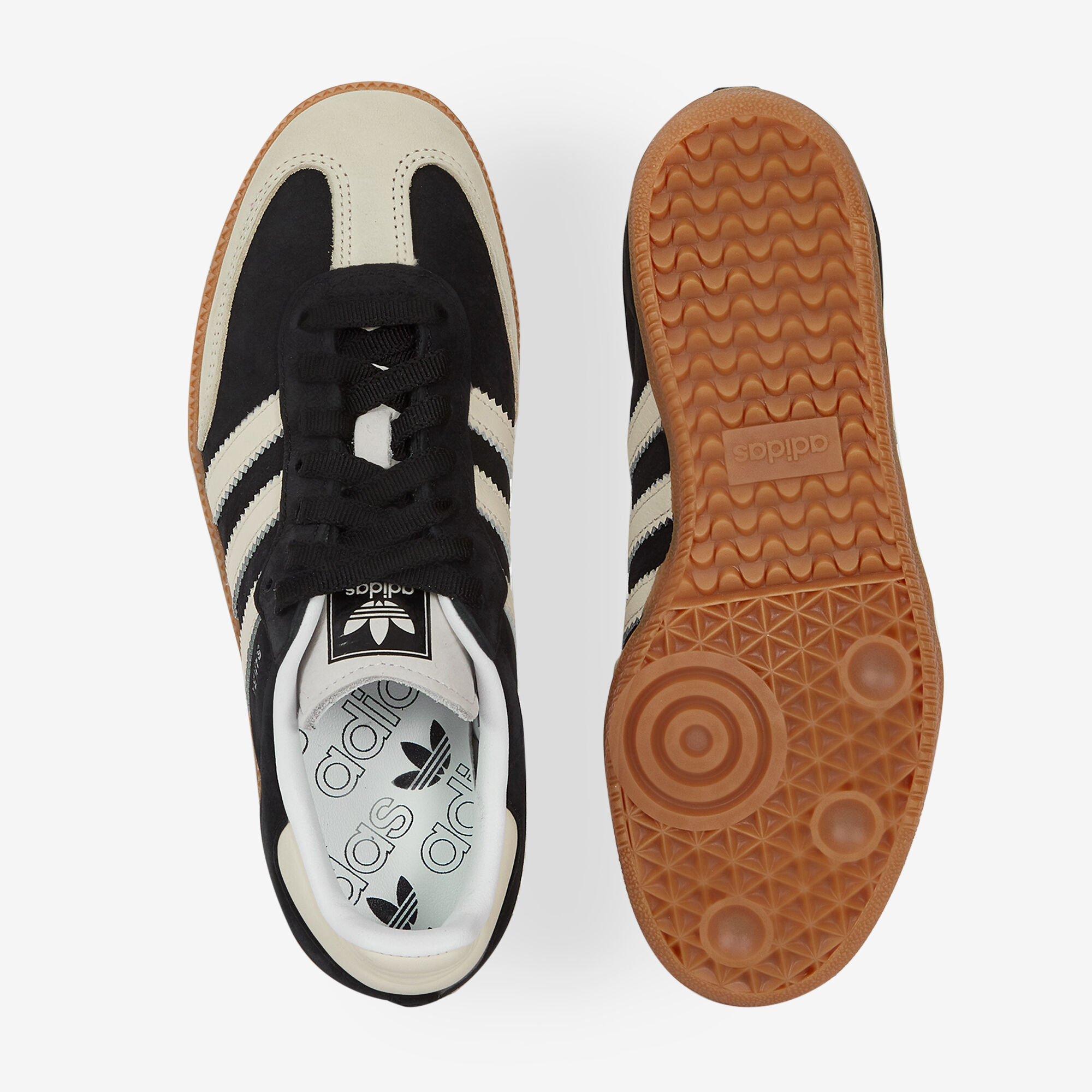 ADIDAS ORIGINALS SAMBA OG ZWART BEIGE SNEAKERS DAMES Courir