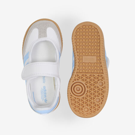 ADIDAS ORIGINALS samba SAMBA JANE WIT/BLAUW BABY